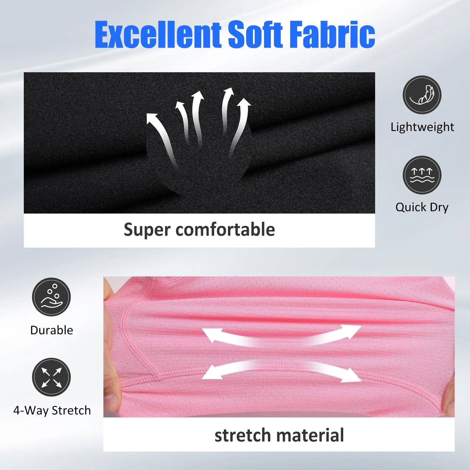 2 in 1 Stretch Short Lined Pickleball Workout Shorts