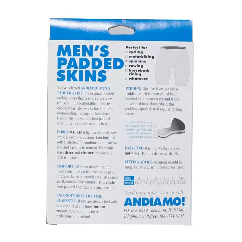 Andiamo Padded Cycling Skins - Men's