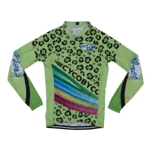 Cycobyco Long-Sleeved Full Zip Cycling Jersey - Women's