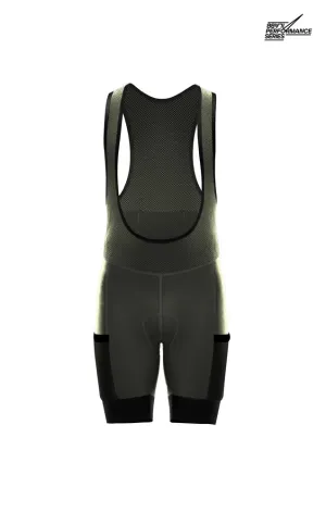 Detour Cargo Bib Short - Army Green - Women's