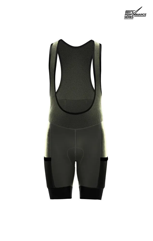 Detour Cargo Bib Short - Army Green - Women's