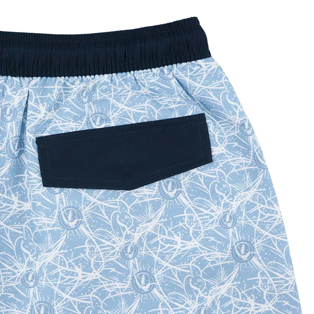 Grateful Dead | Swim Trunk | Stealie Blossom