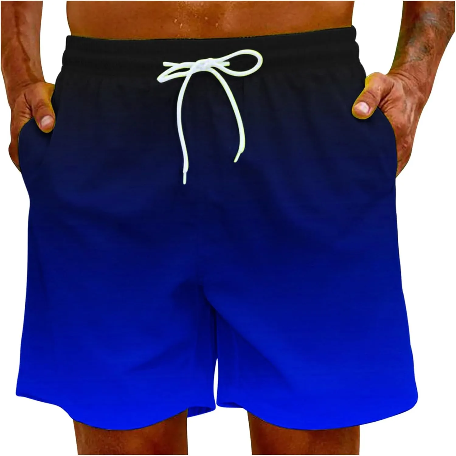 Lastesso Mens Shorts Athletic Running Shorts Lightweight 7 Inch Gym Workout Board Shorts with Pockets Comfort Swim Trunks