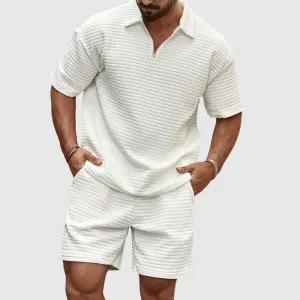 Men's Moisture-Wicking Active Set: Gym & Running Outfit