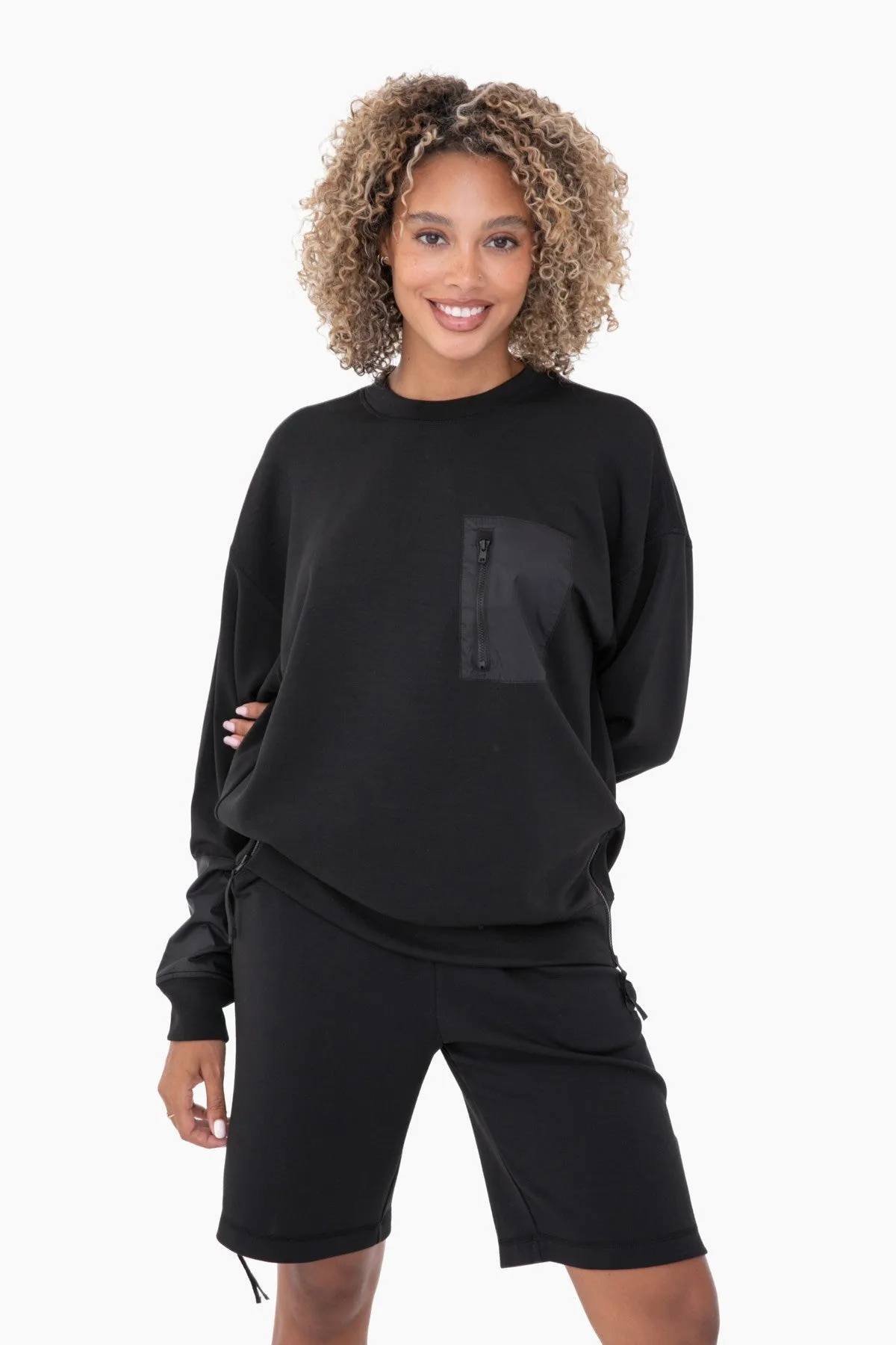 Modal Blend Crewneck Pullover-2 colors