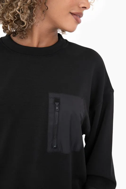 Modal Blend Crewneck Pullover-2 colors