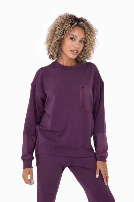 Modal Blend Crewneck Pullover-2 colors