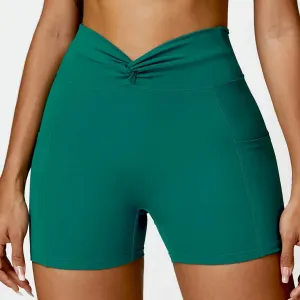 Moisture-Wicking Nude Feel Yoga Shorts