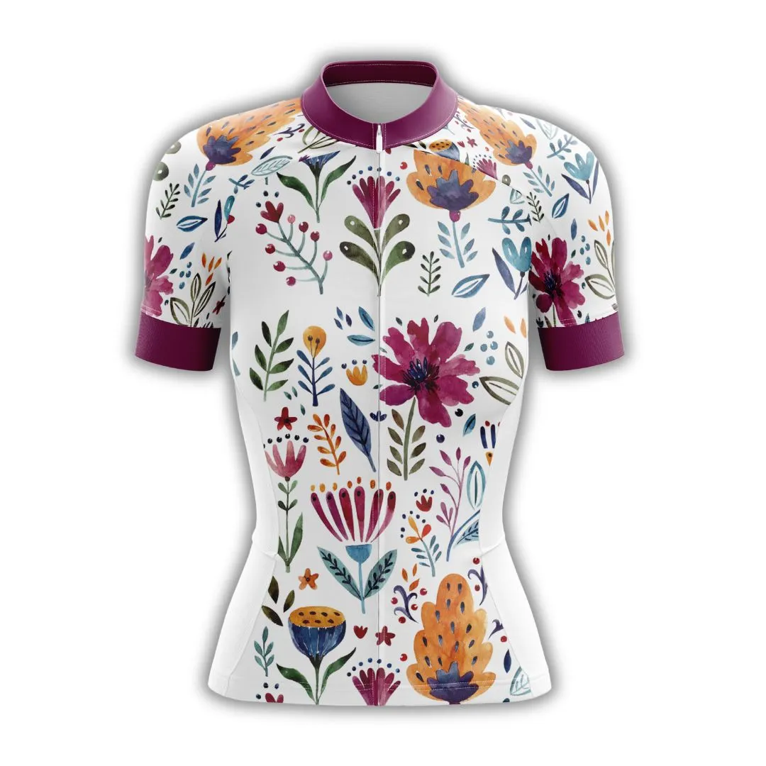 NEW! Garden Art | Women's Short Sleeve Cycling Jersey