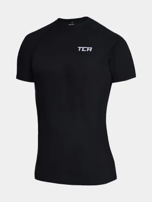 TCA Superlight Mens Dry Fit Gym Shirts  Lightweight Breathable Workout T-Shirts for Running, Training, Fitness & Sports