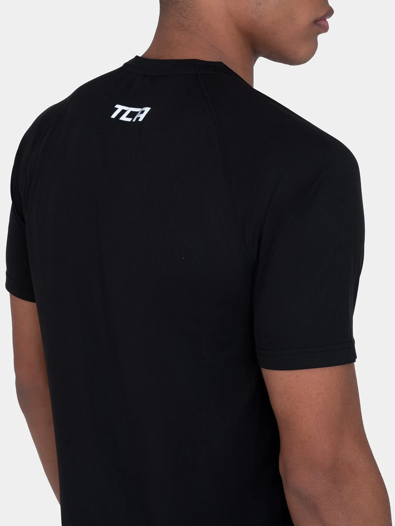 TCA Superlight Mens Dry Fit Gym Shirts  Lightweight Breathable Workout T-Shirts for Running, Training, Fitness & Sports